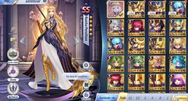 SAINT SEIYA AWAKENING - COM GEMAS AVANÇADAS E LIVROS