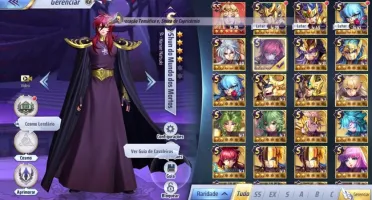 SAINT SEIYA AWAKENING - COM GEMAS AVANÇADAS E LIVROS