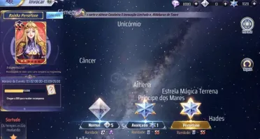 SAINT SEIYA AWAKENING - COM GEMAS AVANÇADAS E LIVROS