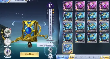 SAINT SEIYA AWAKENING - COM GEMAS AVANÇADAS E LIVROS