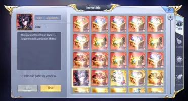 SAINT SEIYA AWAKENING - COM GEMAS AVANÇADAS E LIVROS