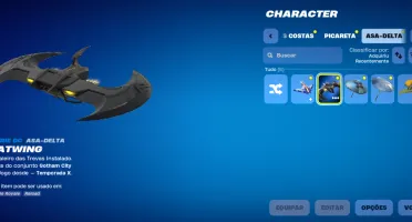 Conta Fortnite com 2 skins do Batman