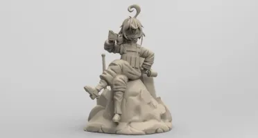 Tanya - Youjo Senki - Arquivo STL - Para Impressão 3D