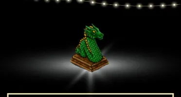 (SUPER PROMOÇÃO) Dragão Esmeralda - Habbo