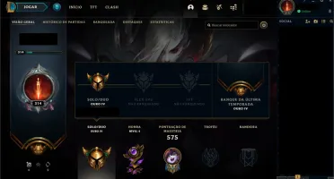 Conta League Of Legends muitas skins gold ouro