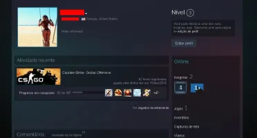 Conta na Steam com CS:GO PRIME