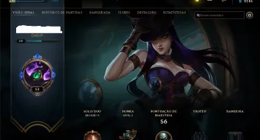 conta lol lvl 53