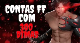 Conta Free Fire/Level 2 Com 300 Dima No Seu Email