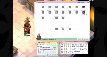 V> Conta Com 3 Rk (Lv. 160, 142, 138) Servidor Freya