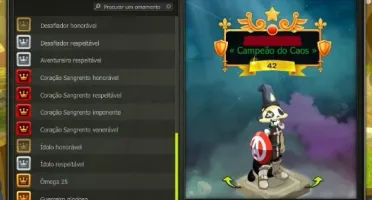 CONTA DOFUS IOP 200 COM SET (CROCABULIA)