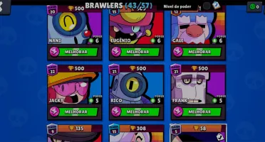 conta brawl stars barata 16k troféus