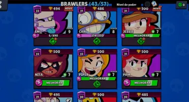 conta brawl stars barata 16k troféus