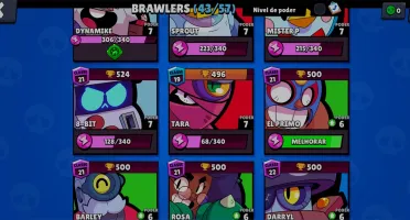 conta brawl stars barata 16k troféus