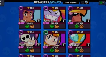 conta brawl stars barata 16k troféus