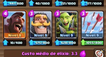 CONTA CLASH ROYALE