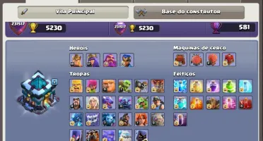 CV 13 na lendaria clash of clans