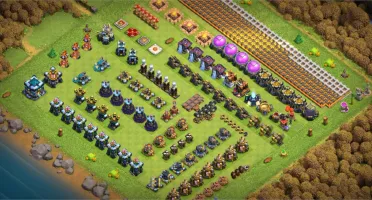 CV 13 na lendaria clash of clans