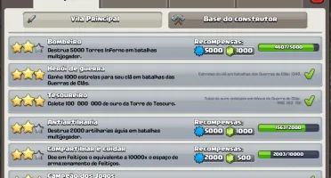 CV 13 na lendaria clash of clans