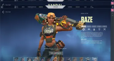 Conta Valorant Com Skin ANCI-FOGO e SUBLIME