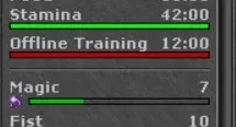 Knight lvl 263 - Vários chares na ACC - descrição
