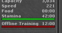 Knight lvl 263 - Vários chares na ACC - descrição