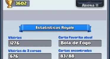 Conta Clash Royale Lvl.10 com 13 lendarias