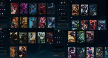 Conta league of legends - Prata 3 com 125 skins