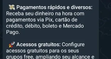 Seu BOT TELEGRAM, gerencie vendas