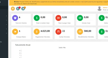 Sistema SaaS para Administração de Lojas - 2024