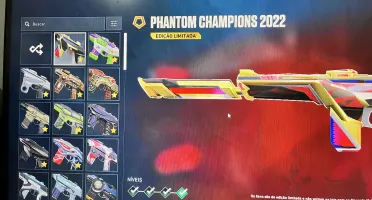 Conta Valorant muitas skins