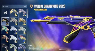 Conta Valorant muitas skins