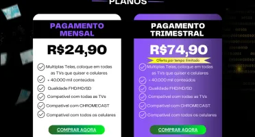 Página De Vendas Iptv - Converta Muito Clientes [Canva]