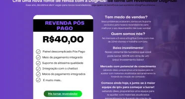 Página De Vendas Iptv - Converta Muito Clientes [Canva]