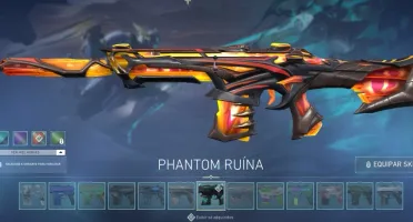 Conta com diversas skins e mais de 3k gastos