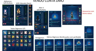 V> Conta DMO Omegamon