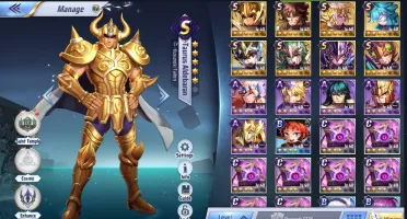Conta Saint Seya A55 Lupus Lvl 57 1kgema