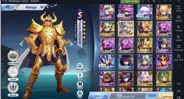 Conta Saint Seya A55 Lupus Lvl 57 1kgema