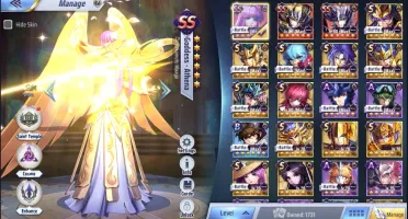 Conta Saint Seya A55 Lupus Lvl 57 1kgema