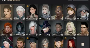 Conta Midgame BlackDesert