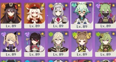 Genshin Impact - AR 60 - America - Hu Tao/Klee + 19k gemas
