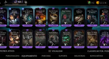 Vendo conta de mortal Kombat de mobile conta de Android