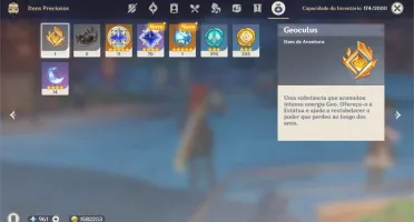 Conta top dois nat5 Diluc e Keqing OFERTA Benção e Passe