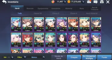 Conta Grand Chase Mobile