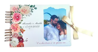Caderno de Mensagens Personalizado A5 15 x 21 cm