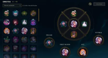 CONTA LOL PARA RUSHAR ELO