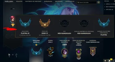 MMR Platina Todos os campeões 150 skins 70 cromas e +150k EA