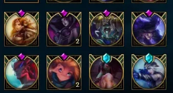 MMR Platina Todos os campeões 150 skins 70 cromas e +150k EA
