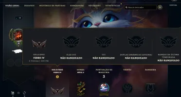 Conta Ferro 4 -100Pdl ]0% Winrate[ Sem Email Confirmado
