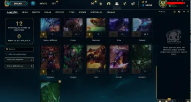 Conta Lol Mestre 140Pdl! 52520Ea E-Mail Não Verif.