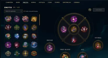 Conta lol ex Mestre com 280+ skins